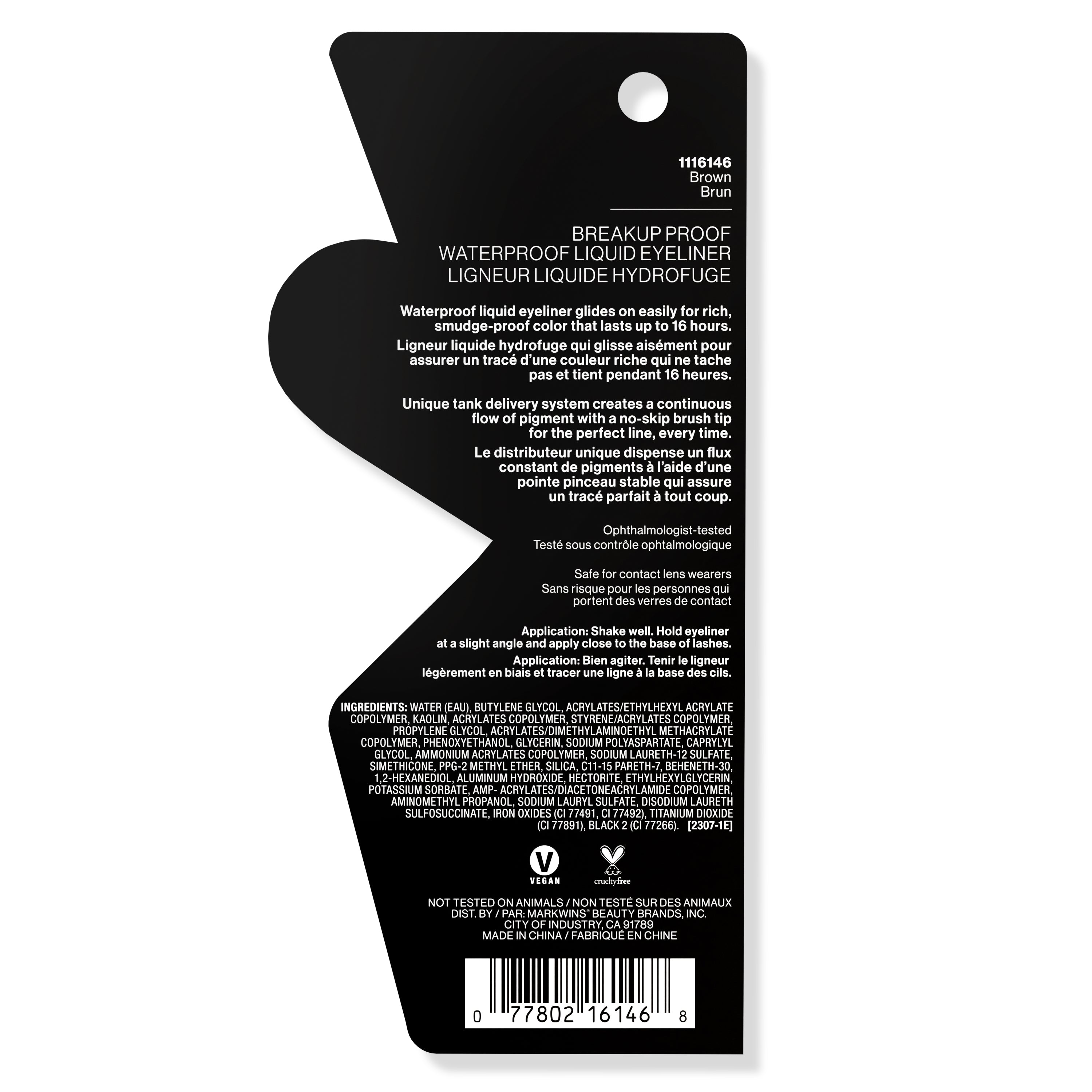 Breakup Proof Waterproof Liquid Eyeliner | Brown