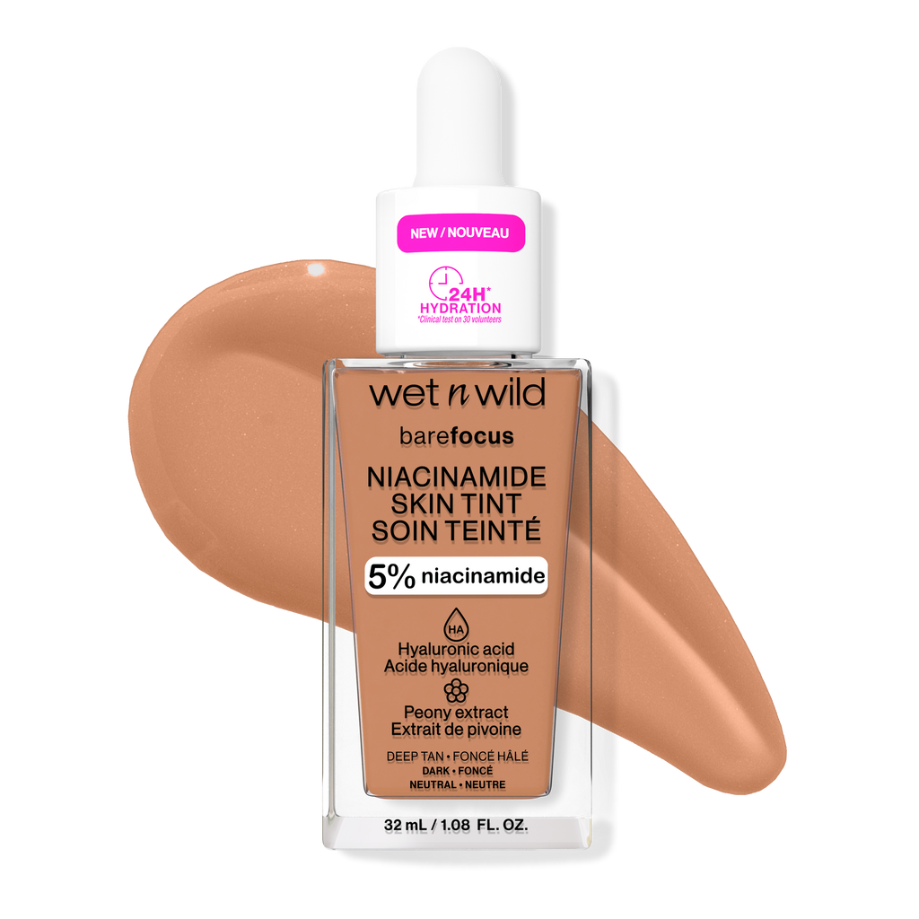 Bare Focus Niacinamide Skin Tint | Deep Tan