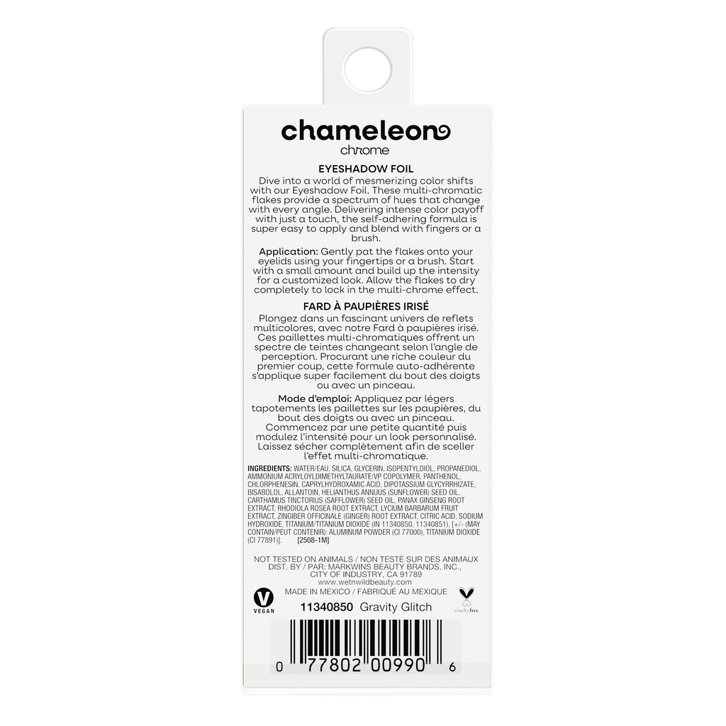Chameleon Chrome Eyeshadow Foil | Gravity Glitch