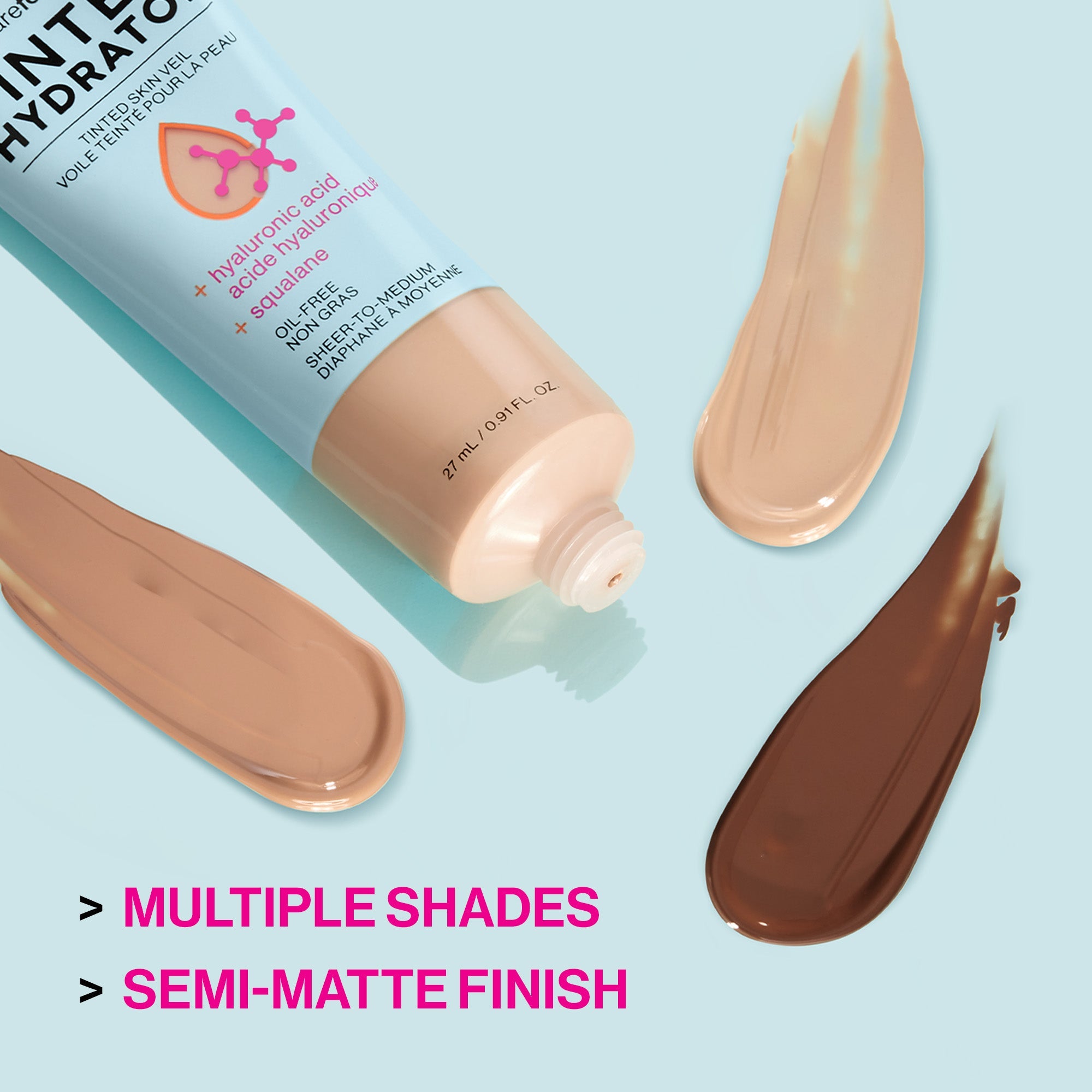 Bare Focus Tinted Hydrator Tinted Skin Veil | Medium Deep