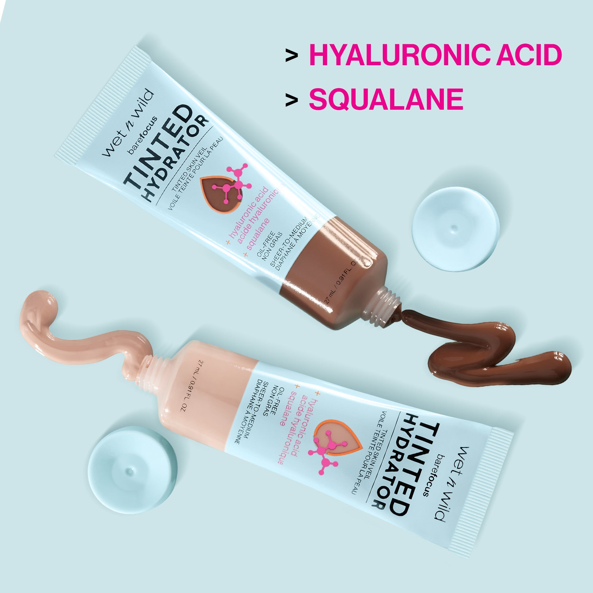 Bare Focus Tinted Hydrator Tinted Skin Veil | Deep