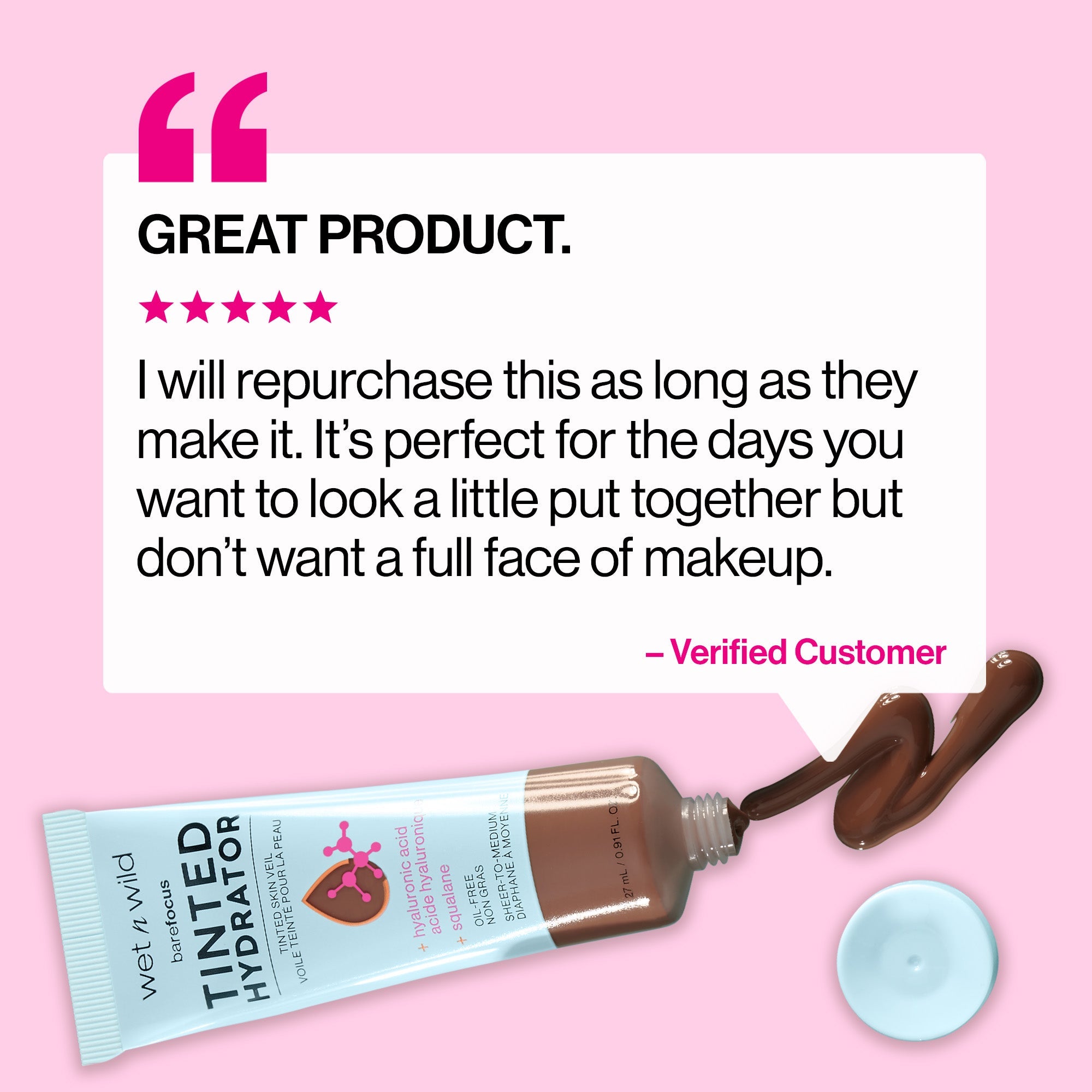 Bare Focus Tinted Hydrator Tinted Skin Veil | Fair