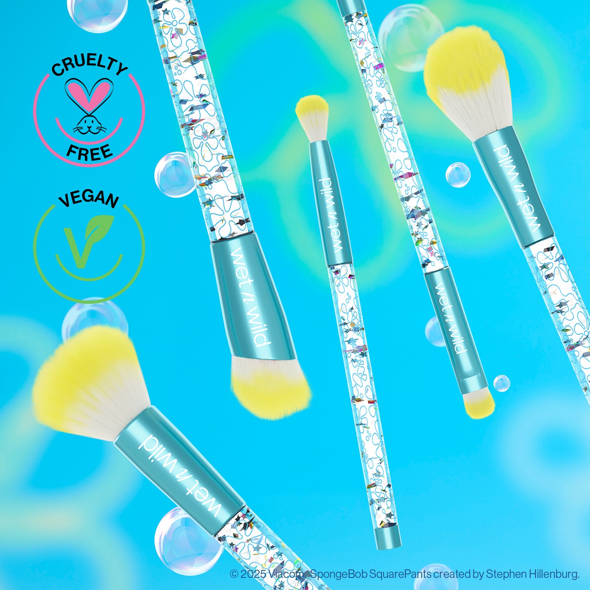 The Water's Fine! 5-Piece Makeup Brush Set