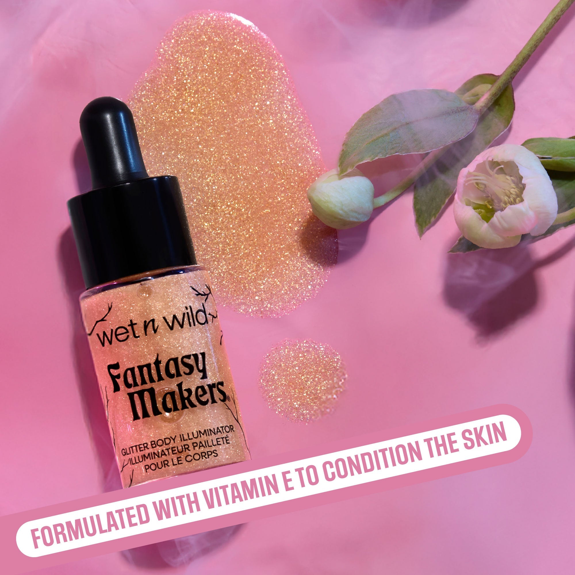 GLITTER BODY ILLUMINATOR | FOUNTAIN OF GOLD