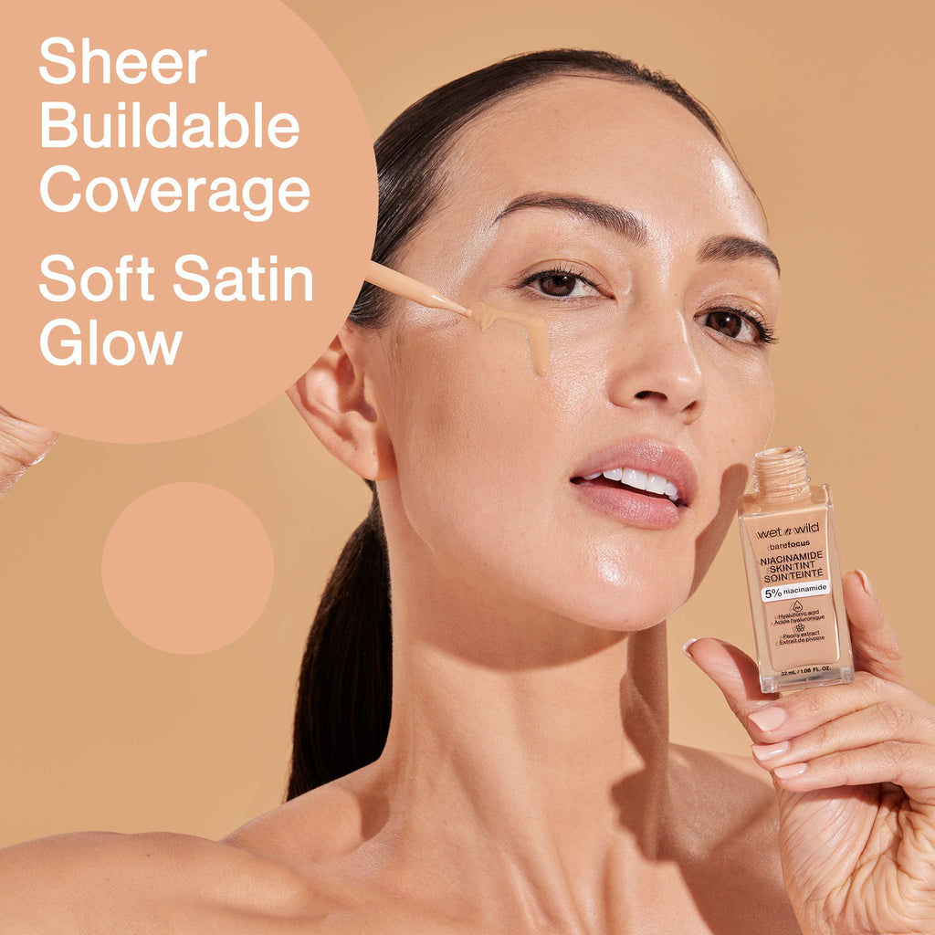 Bare Focus Niacinamide Skin Tint | Rosy Light