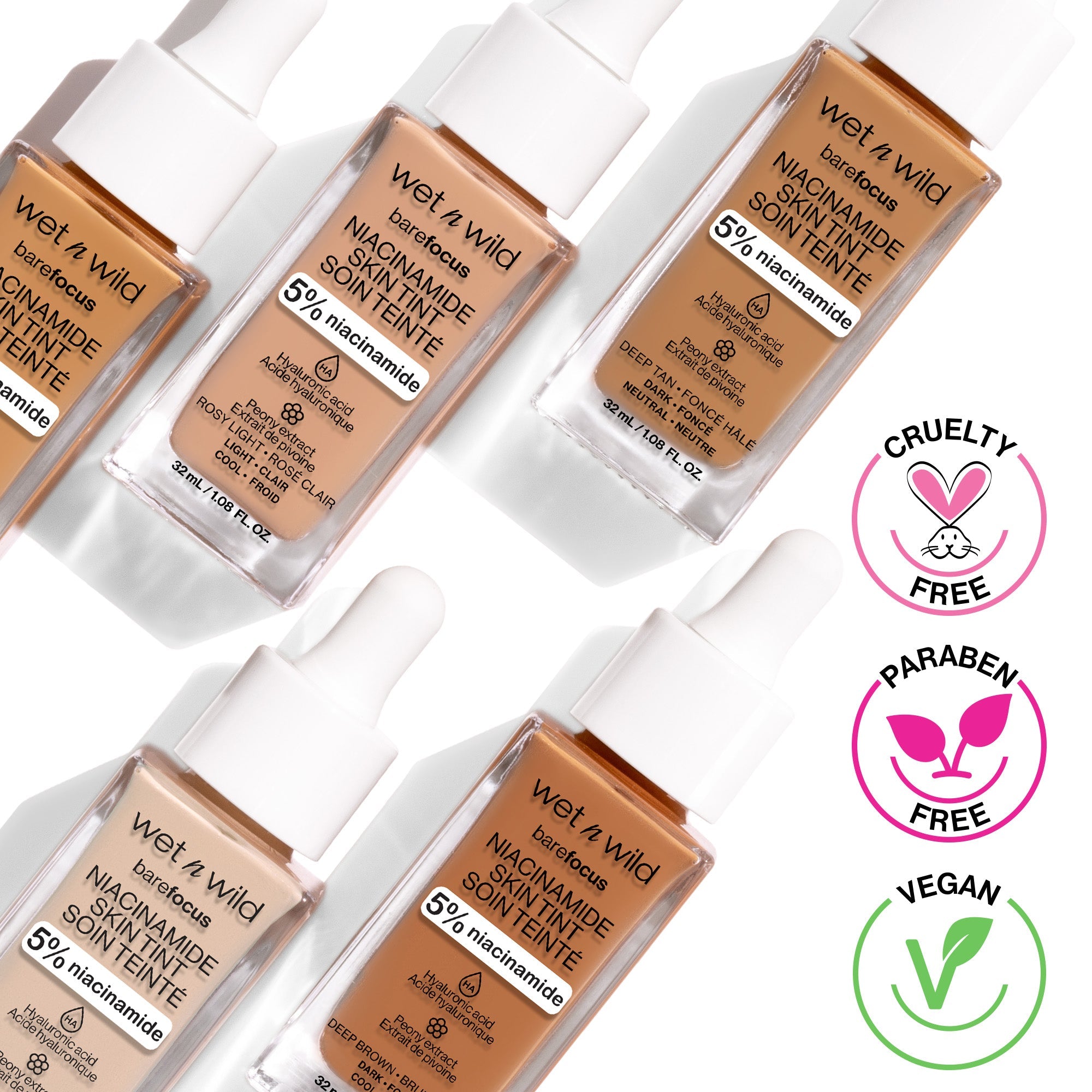 Bare Focus Niacinamide Skin Tint | Light Medium