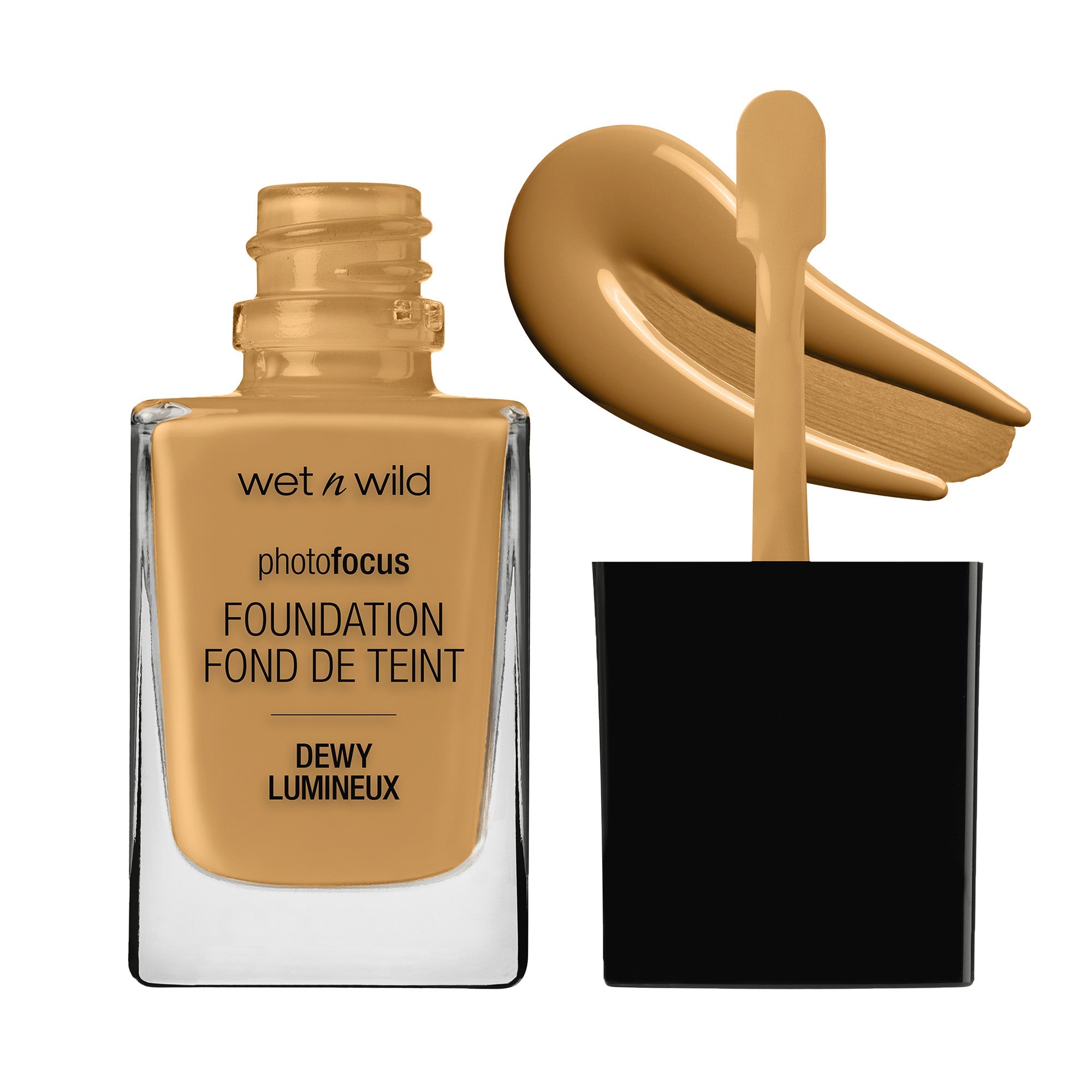 Photo Focus Dewy Foundation | Caramel
