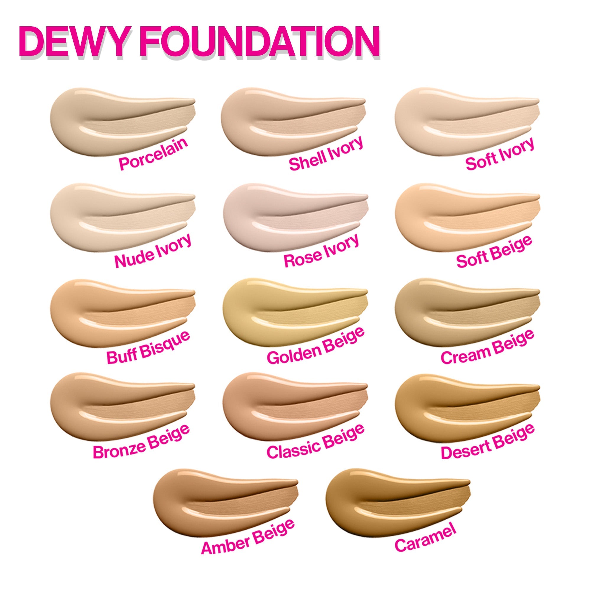 Photo Focus Dewy Foundation | Caramel