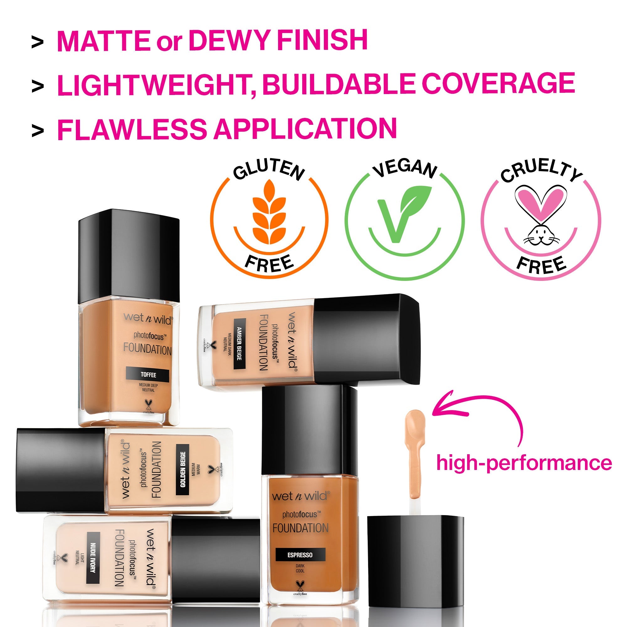 Photo Focus™ Matte Foundation | Shell Ivory